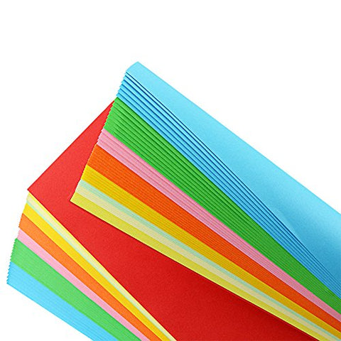 Color Copy Paper, Handmade Folding Paper Craft Origami Premium Quality Craft  paper for Arts and Crafts
